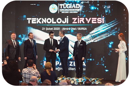 TÜGİAD Teknoloji Zirvesi'nde Altın Sponsor Olarak Yer Aldık! 🚀